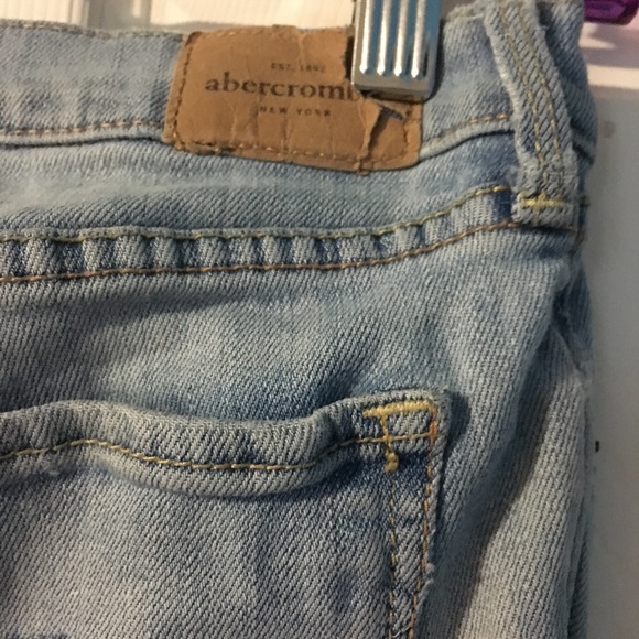 Abercrombie blue cute stretch jeans - Picture 6 of 8